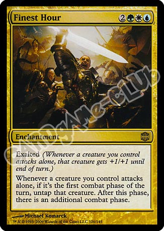 126 / 145 Finest Hour rara (EN) -NEAR MINT-