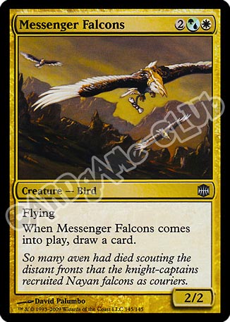 145 / 145 Messenger Falcons non comune (EN) -NEAR MINT-