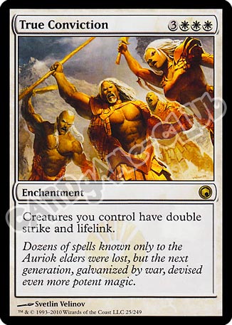 025 / 249 True Conviction rara (EN) -NEAR MINT-