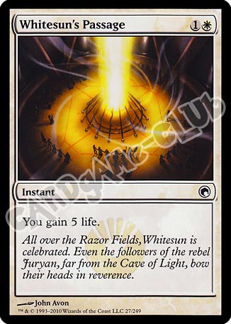 027 / 249 Whitesun's Passage comune (EN) -NEAR MINT-