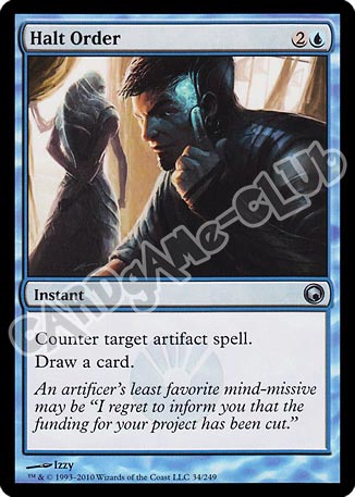 034 / 249 Halt Order non comune (EN) -NEAR MINT-
