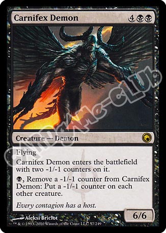 057 / 249 Carnifex Demon rara (EN) -NEAR MINT-