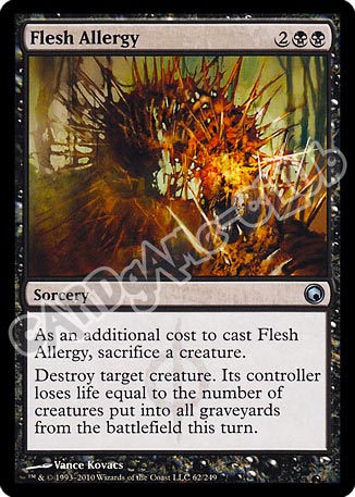 062 / 249 Flesh Allergy non comune (EN) -NEAR MINT-