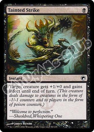 080 / 249 Tainted Strike comune (EN) -NEAR MINT-