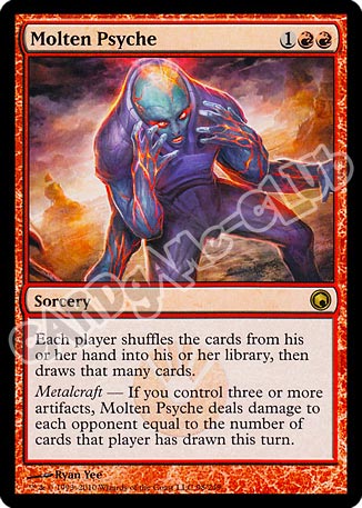 098 / 249 Molten Psyche rara (EN) -NEAR MINT-