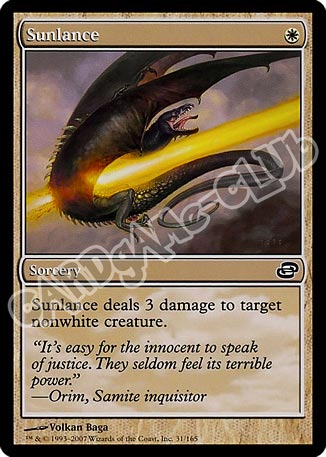 031 / 165 Sunlance comune (EN) -NEAR MINT-