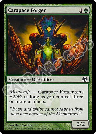 114 / 249 Carapace Forger comune (EN) -NEAR MINT-