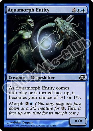 033 / 165 Aquamorph Entity comune (EN) -NEAR MINT-