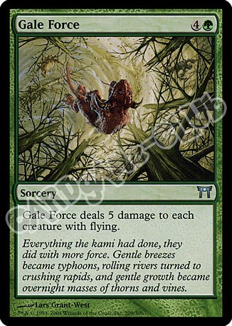 209 /306 Gale Force non comune (EN) -NEAR MINT-