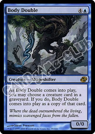 035 / 165 Body Double rara (EN) -NEAR MINT-