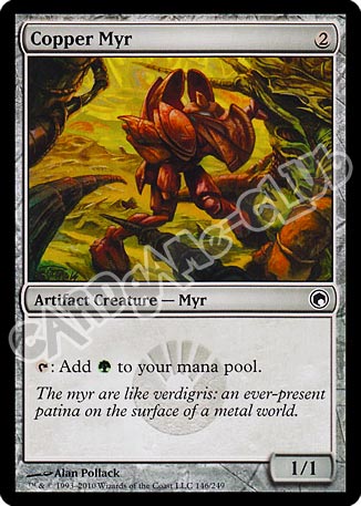 146 / 249 Copper Myr comune (EN) -NEAR MINT-