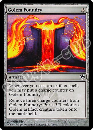 160 / 249 Golem Foundry comune (EN) -NEAR MINT-