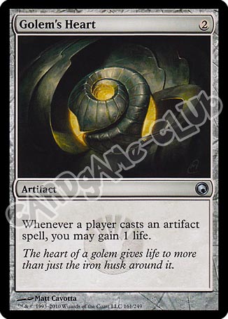 161 / 249 Golem's Heart non comune (EN) -NEAR MINT-
