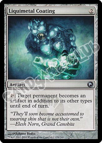 171 / 249 Liquimetal Coating non comune (EN) -NEAR MINT-