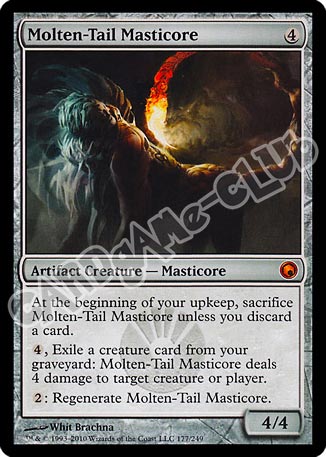 177 / 249 Molten-Tail Masticore rara mitica (EN) -NEAR MINT-