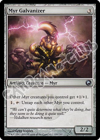 181 / 249 Myr Galvanizer non comune (EN) -NEAR MINT-