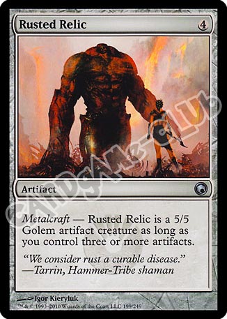 199 / 249 Rusted Relic non comune (EN) -NEAR MINT-