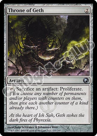 211 / 249 Throne of Geth non comune (EN) -NEAR MINT-