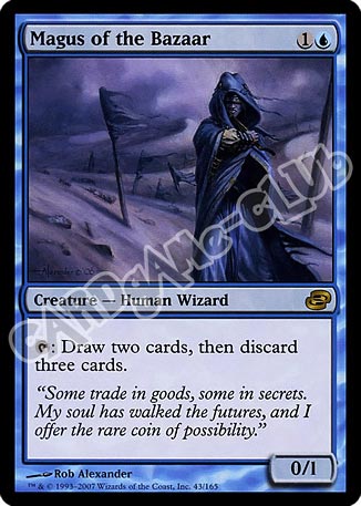 043 / 165 Magus of the Bazaar rara (EN) -NEAR MINT-