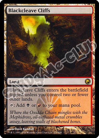 224 / 249 Blackcleave Cliffs rara (EN) -NEAR MINT-