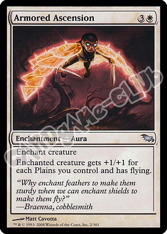 002 / 301 Armored Ascension non comune (EN) -NEAR MINT-