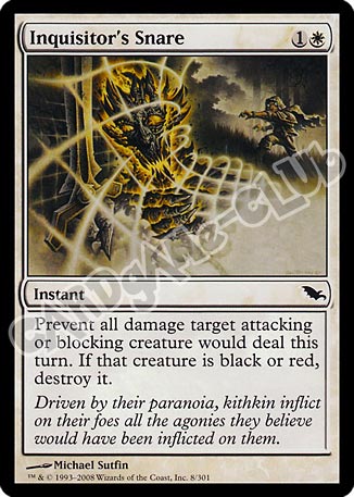 008 / 301 Inquisitor's Snare comune (EN) -NEAR MINT-