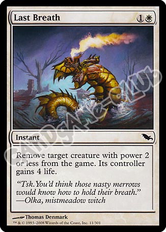 011 / 301 Last Breath comune (EN) -NEAR MINT-