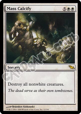 012 / 301 Mass Calcify rara (EN) -NEAR MINT-