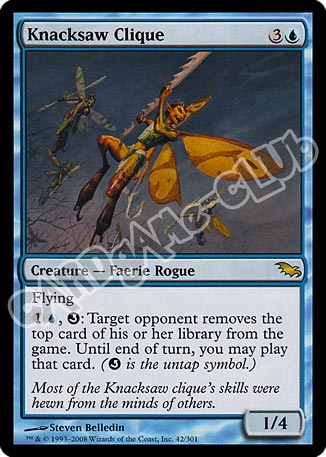 042 / 301 Knacksaw Clique rara (EN) -NEAR MINT-