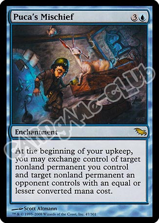 047 / 301 Puca's Mischief rara (EN) -NEAR MINT-