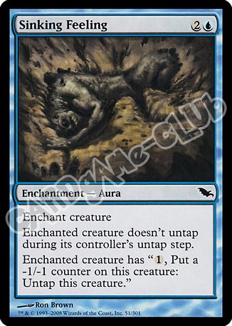 051 / 301 Sinking Feeling comune (EN) -NEAR MINT-