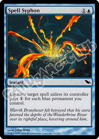 052 / 301 Spell Syphon comune (EN) -NEAR MINT-