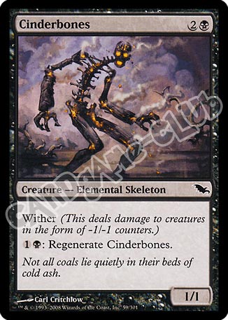 059 / 301 Cinderbones comune (EN) -NEAR MINT-