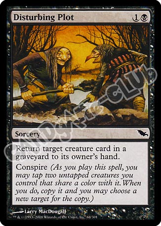 064 / 301 Disturbing Plot comune (EN) -NEAR MINT-