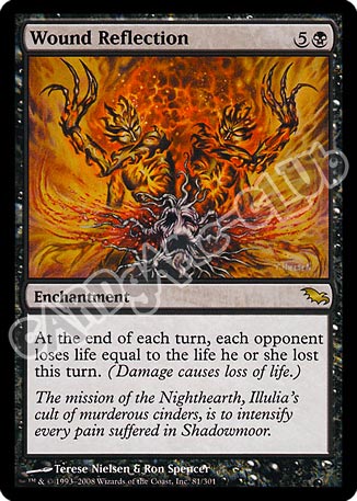 081 / 301 Wound Reflection rara (EN) -NEAR MINT-