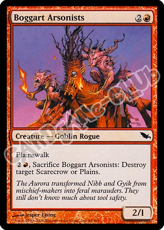 085 / 301 Boggart Arsonists comune (EN) -NEAR MINT-