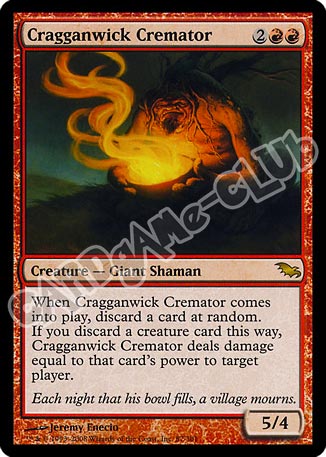 087 / 301 Cragganwick Cremator rara (EN) -NEAR MINT-