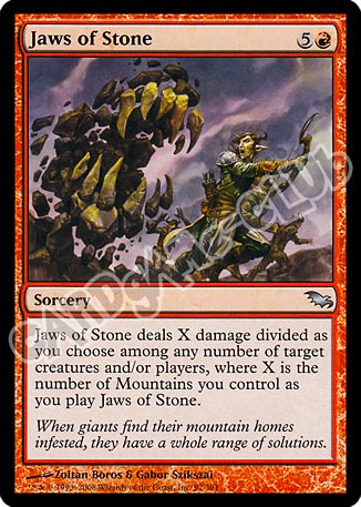 097 / 301 Jaws of Stone non comune (EN) -NEAR MINT-
