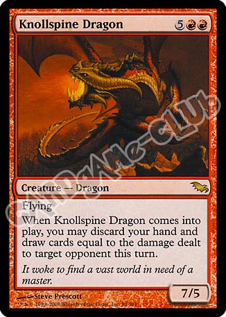 098 / 301 Knollspine Dragon rara (EN) -NEAR MINT-