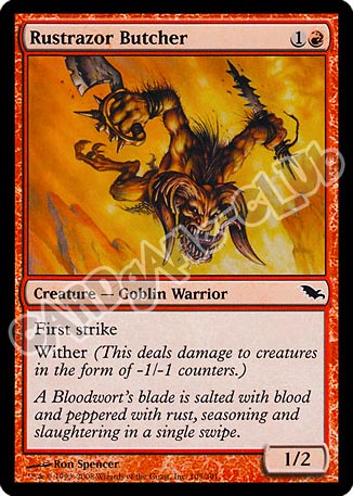 105 / 301 Rustrazor Butcher comune (EN) -NEAR MINT-