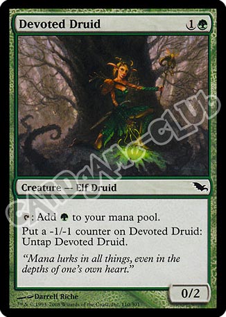 110 / 301 Devoted Druid comune (EN) -NEAR MINT-