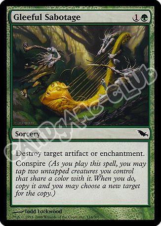 116 / 301 Gleeful Sabotage comune (EN) -NEAR MINT-