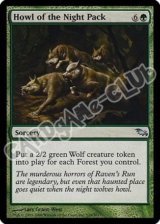 119 / 301 Howl of the Night Pack non comune (EN) -NEAR MINT-