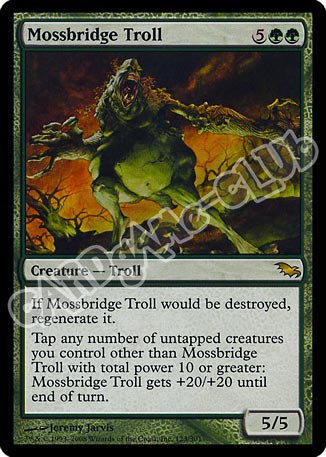 123 / 301 Mossbridge Troll rara (EN) -NEAR MINT-