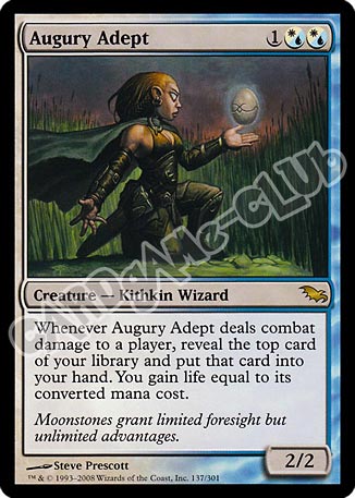137 / 301 Augury Adept rara (EN) -NEAR MINT-