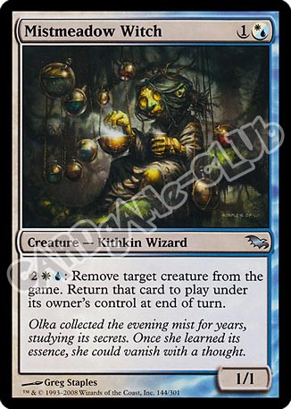 144 / 301 Mistmeadow Witch non comune (EN) -NEAR MINT-