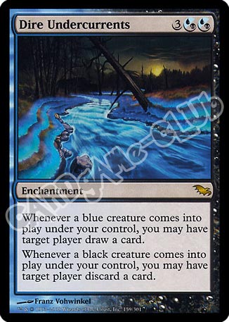 159 / 301 Dire Undercurrents rara (EN) -NEAR MINT-