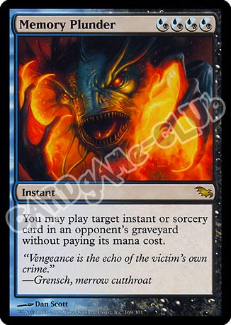 169 / 301 Memory Plunder rara (EN) -NEAR MINT-