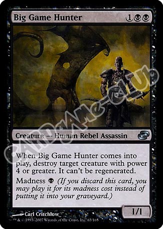 063 / 165 Big Game Hunter non comune (EN) -NEAR MINT-