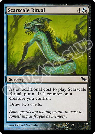 175 / 301 Scarscale Ritual comune (EN) -NEAR MINT-